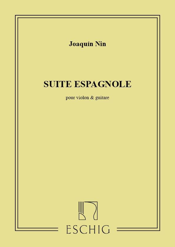 Suite Espagnole Violon-Guitare